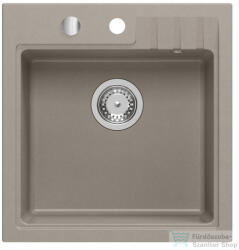 SAPHO Gránit mosogató, egymedencés, 50x52cm, bézs (GR1042) (GR1042)