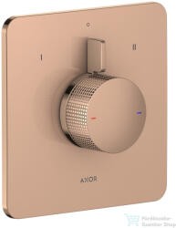 Hansgrohe AXOR CITTERIO C falsík alatti kád/zuhany csaptelep alaptest nélkül, polírozott vörös arany hatású 49451300 (49451300)