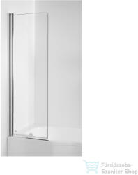 Jika TIGO 60x150cm-es kádparaván Jika Perla bevonattal, fényes ezüst színű profillal, H2562140026681 (H2562140026681)