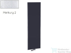 Radeco PARYS 1 1800x500 design radiátor törölközőtartó nélkül, MERKURY 2 (ezüst) színben (Radeco_PARYS_1_MERKURY2)