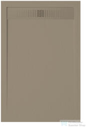 Zenon EVOLUTION SLATE 90x180 cm-es zuhanytálca palakő hatású felülettel, Cream EVSL90180CR (EVSL90180CR)