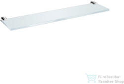 Jika BASIC 40 cm-es fali matt üvegpolc, króm H3853A10040001 (H3853A10040001)