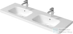 Duravit DURASTYLE 140x48 cm-es dupla mosdó csaplyukkal, 2357140000 (2357140000)