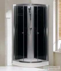 Niagara Wellness Nicole Black 90x90x208 zuhanykabin (NWZK-NIB9090)