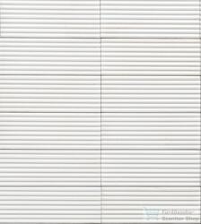 Marazzi Rice Bianco Struttura Pleat 3D Lux 7, 5x20 cm-es falicsempe M96H (M96H)