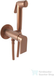 Bugnatese SIMPLE falsík alatti bidé szett belső egységgel, biztonsági szeleppel, PVD fényes rame 6693SPR (6693SPR)