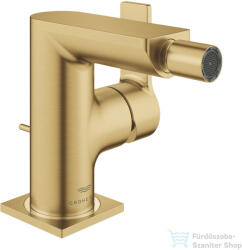 GROHE ALLURE bidé csaptelep automata leeresztővel, Brushed Cool Sunrise 24160GN1 (24160GN1)