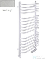 Radeco UMBERTO AD1-600/UE 480x650 törölközőszárítós radiátor MERKURY 1 (metál ezüst) színben (Radeco_UMBERTO_AD1_600_UE_MERKURY1)