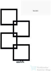 Radeco LOCO 4 MINI 915x500 design radiátor, RAL 9016 (fényes fehér) színben, balos (Radeco_LOCO_4_MINI_B_RAL9016)