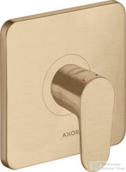 Hansgrohe AXOR Citterio M falsík alatti kád/zuhany csaptelep alaptest nélkül, szálcsiszolt bronz 34625140 (34625140)