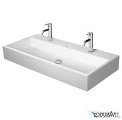 Duravit VERO AIR 100x47 cm-es csiszolt mosdó két csaplyukkal, túlfolyó nélkül, Wondergliss bevonattal, 23501000721 (23501000721)