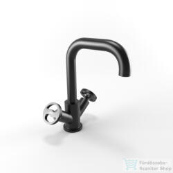 Bugnatese Millenovecinquanta mosdó csaptelep leeresztő nélkül, matt fekete 4534SNE (4534SNE)