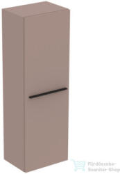 Ideal Standard I. Life A 40x30x120 cm-es 1 ajtós szekrény fogantyú nélkül, Greige matt T5261NH (T5261NH)