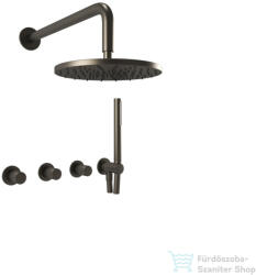 Bugnatese MOON falsík alatti zuhanyrendszer belső egységgel, zuhanyszettel, grafit 7127GF (7127GF)