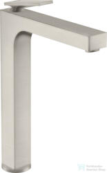 Hansgrohe AXOR CITTERIO 280 magasított mosdócsaptelep nem zárható leeresztővel, rozsdamentes acél hatású 39021800 (39021800)