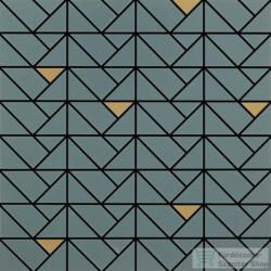 Marazzi Eclettica Bronze Mosaico Sage 40x40 fali csempe M3JF (M3JF)