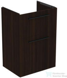 Ideal Standard I. LIFE A 60x44 cm-es 2 fiókos álló szekrény mosdó és fogantyú nélkül, Coffee oak T5273NW (T5273NW)