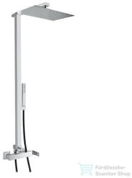 Bugnatese Atelier zuhanyrendszer 35x25 cm-es esőztetővel és zuhanyszettel, króm 9436CCR (9436CCR)