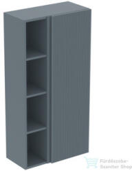 Ideal Standard FINESSE 60x30x120 cm-es 1 ajtós oldalsó szekrény, Ribbed Matt ashblue E3443UQ (E3443UQ)