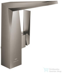 GROHE ALLURE BRILLIANT L magasított mosdó csaptelep automata leeresztővel, Brushed Hard Graphite 24344AL0 (24344AL0)