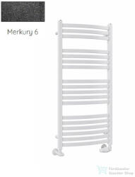 Radeco ENZO AK5-600/EL 1240x630 törölközőszárítós radiátor, MERKURY 6 (metál fekete) színben (Radeco_ENZO_AK5_600_EL_MERKURY6)