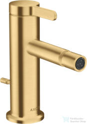 Hansgrohe AXOR ONE bidé csaptelep automata leeresztővel, szálcsiszolt arany hatású 48210250 (48210250)