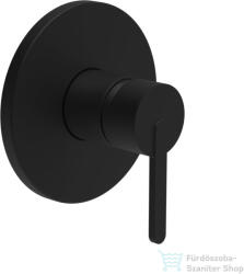 Laufen LUA falsík alatti zuhany csaptelep beépítőkészlet nélkül, PVD matt titán fekete H3310860810001 (H3310860810001)