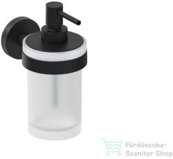 Jika MIO STYLE fali szappanadagoló matt üveg tartállyal, matt fekete H3832F27161001 (H3832F27161001)