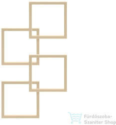 Radeco LOCO 4 1255x685 design radiátor, SATURN 3 (matt bézs) színben, jobbos (Radeco_LOCO_4_J_SATURN3)