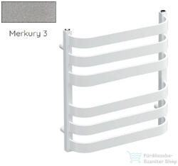 Radeco BILLY 1 595x530 törölközőszárítós radiátor, MERKURY 3 (metál világosszürke) színben (Radeco_BILLY_1_MERKURY3)