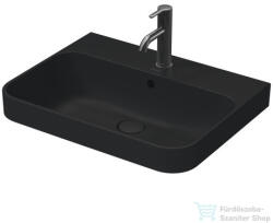 Duravit HAPPY D. 2 PLUS 60x46 cm-es ráültethető csiszolt mosdó, antracit matt 2360601300 (2360601300)