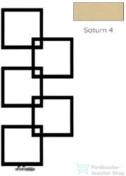 Radeco LOCO 5 MINI 1123x500 design radiátor, SATURN 4 (metál bézs) színben, jobbos (Radeco_LOCO_5_MINI_J_SATURN4)