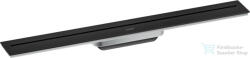 Hansgrohe AXOR DRAIN falhoz illeszthető 70 cm-es zuhanyfolyóka alaptest nélkül, matt fekete 42525670 (42525670)