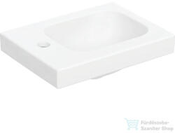 Geberit iCON LIGHT 38x28 cm-es mosdó bal oldali csaplyukkal, matt fehér 501.831. JT. 1 (501831JT1)