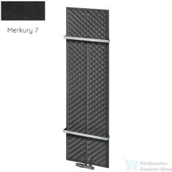 Radeco KEX 1570x450 design radiátor 2 db törölközőtartóval, MERKURY 7 (matt fekete) színben (Radeco_KEX_MERKURY7)
