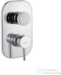 Bugnatese Kline 4 funkciós falsík alatti kád /zuhany csaptelep belső egységgel, króm 5732CR (5732CR)