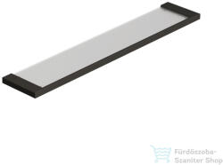 Kludi VELA C üveg polc, szálcsiszolt fegyvermetál 31973N2 (31973N2)