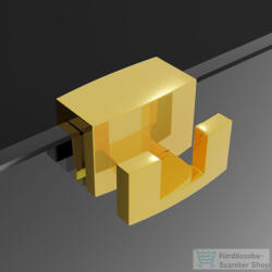 Radaway akasztós törölköző tartó, 6 és 8 mm-es zuhanykabinokhoz, arany WR-009 (WR-009)