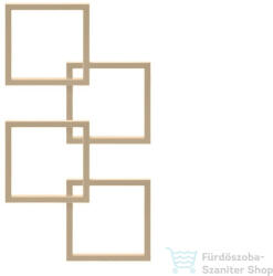 Radeco LOCO 4 1255x685 design radiátor, SATURN 4 (metál bézs) színben, balos (Radeco_LOCO_4_B_SATURN4)