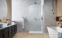 Radaway Modo New II 150 zuhanyfal, szálcsiszolt fegyvermetál (389154-92-01) (389154-92-01)