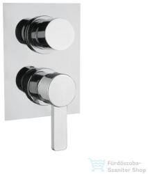 Bugnatese Morse 3 funkciós falsík alatti kád /zuhany csaptelep belső egységgel, króm 1031CR (1031CR)