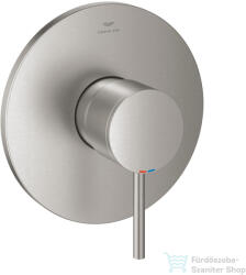 GROHE ATRIO falsík alatti kád/zuhany csaptelep 1 fogyasztóhoz, Supersteel 24354DC0 (24354DC0)