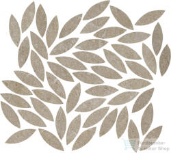 Marazzi Mystone Limestone Taupe Mosaico Foglie 34, 2x38 cm-es padlólap M8LT (M8LT)