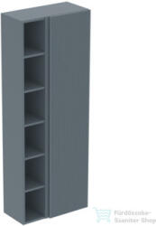 Ideal Standard FINESSE 60x30x160 cm-es 1 ajtós oldalsó szekrény, Ribbed Matt ashblue E3442UQ (E3442UQ)