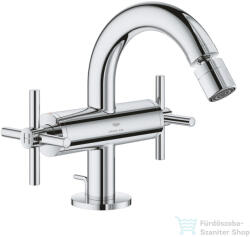 GROHE ATRIO bidé csaptelep automata leeresztővel, Króm 24353000 (24353000)