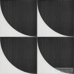 Marazzi Scenario Tappeto 2A Nero 20x20 cm-es padlólap M8RF (M8RF)