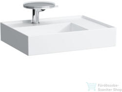 Laufen Kartell By Laufen 60x46 cm-es mosdó 1 csaplyukkal, LCC Active bevonattal, fehér H818334A001111 (H818334A001111)