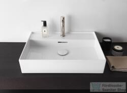 Laufen Kartell By Laufen 60x46 cm-es csiszolt aljú mosdó LCC bevonattal, fehér H8163334001041 (H8163334001041)