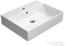 SAPHO GSI KUBE X kerámiamosdó, 60x47cm, matt fehér (9431109) (9431109) - furdoszoba-szaniter