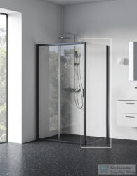 RAVAK BLIX II NBLPS 100 fix oldalfal, transparent, fekete 9BMA0300Z1 (9BMA0300Z1)